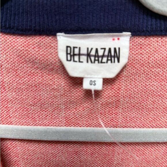 Anthropologie Bel Kazan Striped Lobster Open Front Cardigan NWOT - Picture 10 of 10